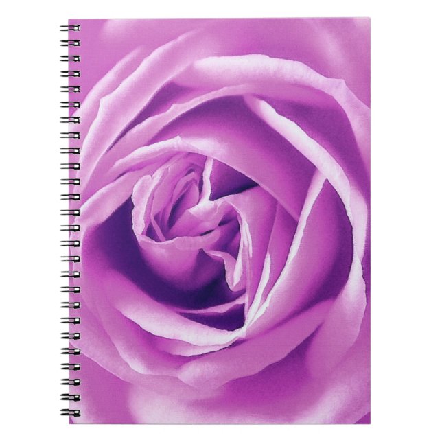 Carnet Impression rose Lavender (Devant)