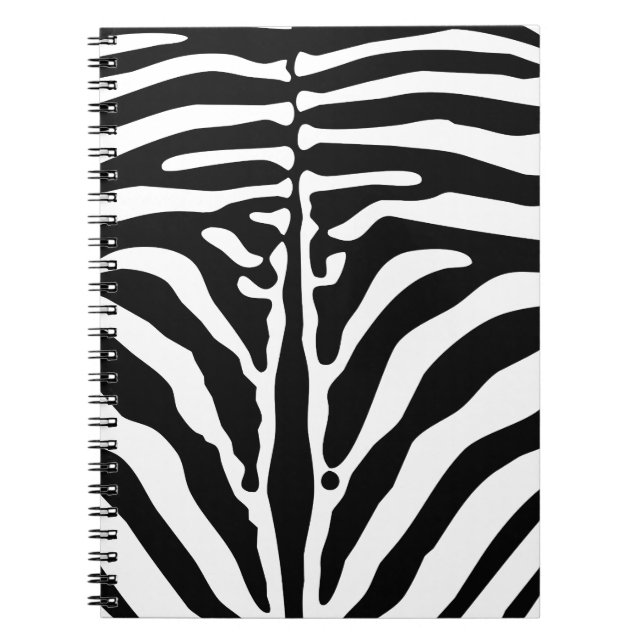 Carnet Impression Zebra (Devant)
