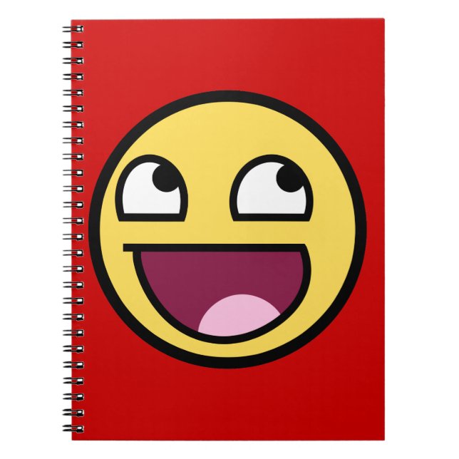 Carnet impressionnant de visage (Devant)