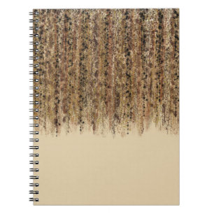 Carnet Imprimé abstrait de safari exotique moderne