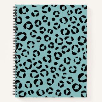 Carnet Imprimé animal sarcelle