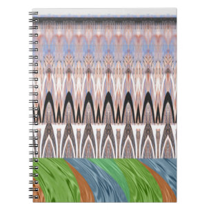 Carnet Imprimer l'art Motif Abstrait Extraordinaire