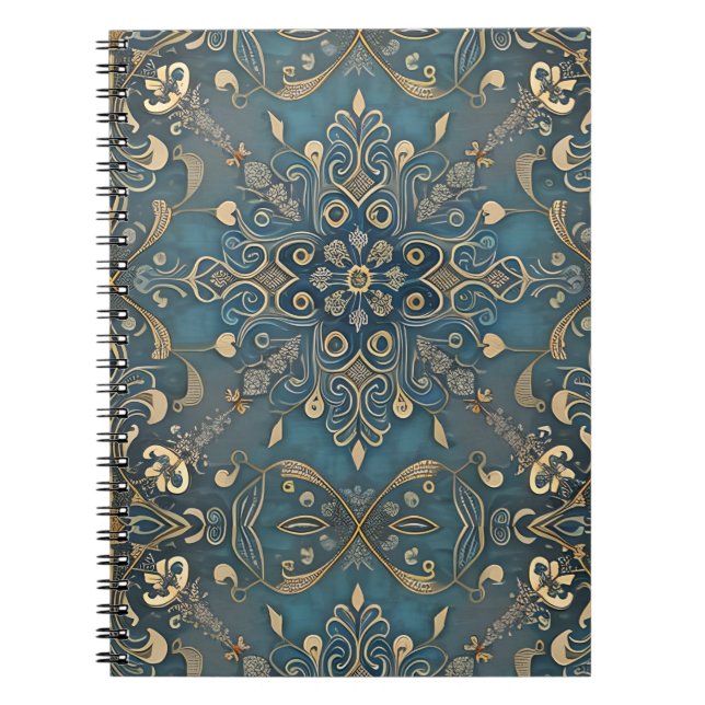 Carnet in blue (Devant)