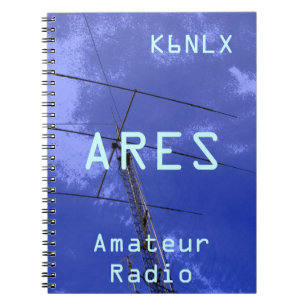 Carnet Indicateur d'appel radio amateur ARES