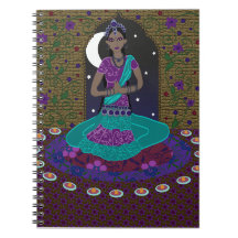 Carnet indien classique de danseur