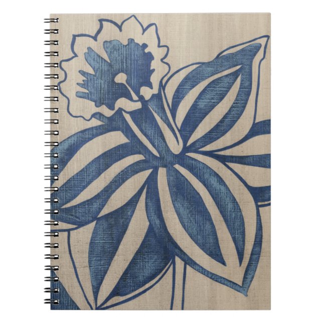 Carnet Indigo Daffodil (Devant)
