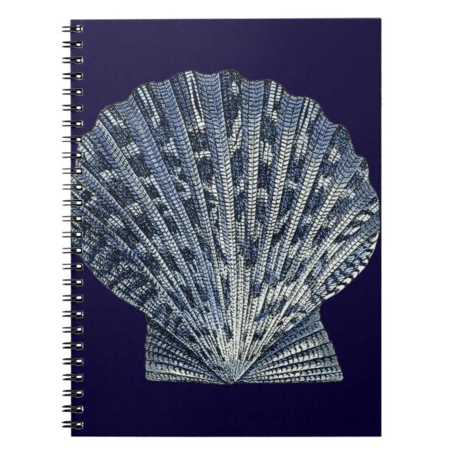 Carnet Indigo Shells VIII (Devant)