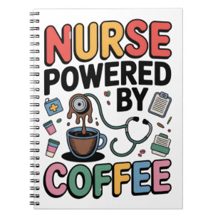 Carnet Infirmière alimentée par le café