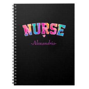 Carnet Infirmière colorée