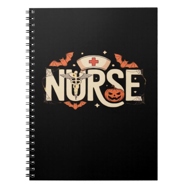 Carnet Infirmière d'Halloween T-Shirt classique (Devant)