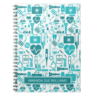 Carnet Infirmière / Étudiant Médicale - Ajouter Votre Nom