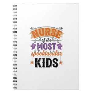 Carnet Infirmière Halloween Spooktacular Enfants Design V