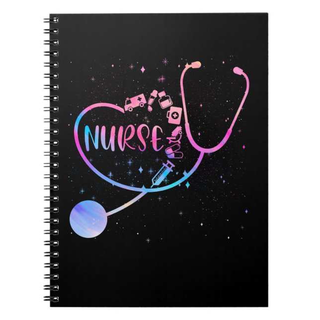 Carnet Infirmière Love Infirmière Étudiante RN Merci de v (Devant)