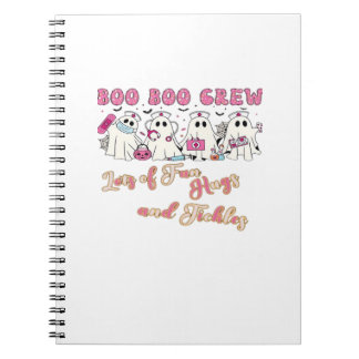Carnet Infirmière pédiatrique Fun Halloween Design T esse