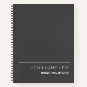 Carnet Infirmière Praticien Ordinateur portable Spiral P