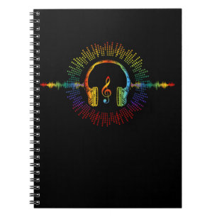 Carnet Ingénieur audio Wave Audio Ingénieur musique Lov