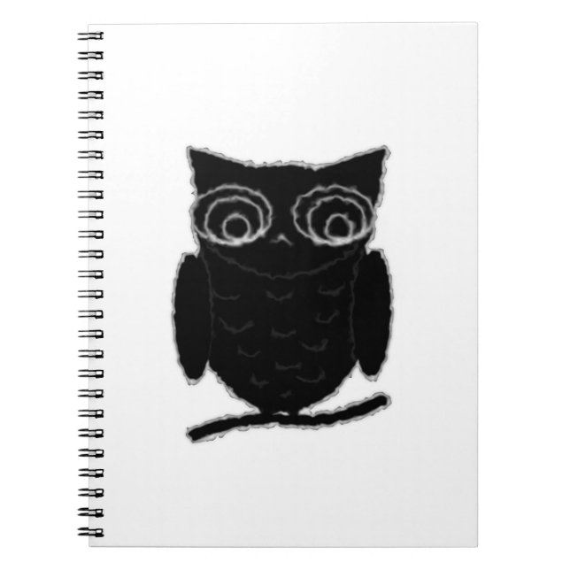 Carnet Inkblot Owl (Devant)