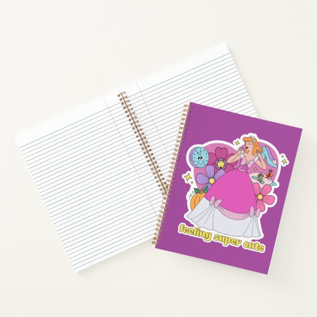 Carnet Insigne Cinderella "Je me sens super mignonne" (Intérieur)