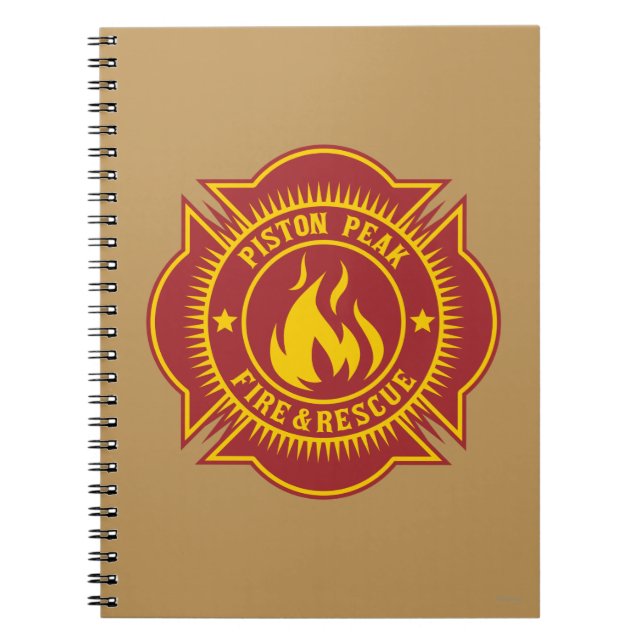 Carnet Insigne de feu et de Secourt Piston Peak (Devant)
