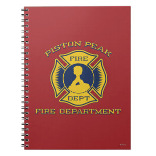 Carnet Insigne du service des incendies de Piston Peak