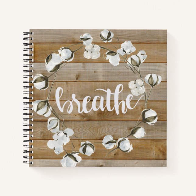 Carnet Inspiration agricole - Respirer (Devant)