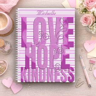 Carnet Inspiration Marbrée Violette