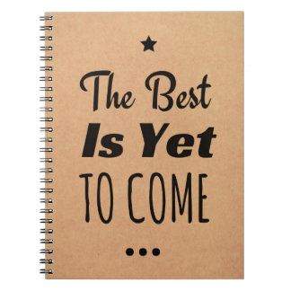 Carnet inspiré et de motivation, journal
