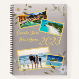 Carnet Inspiring Silver Creative Vision Board Photos 2023