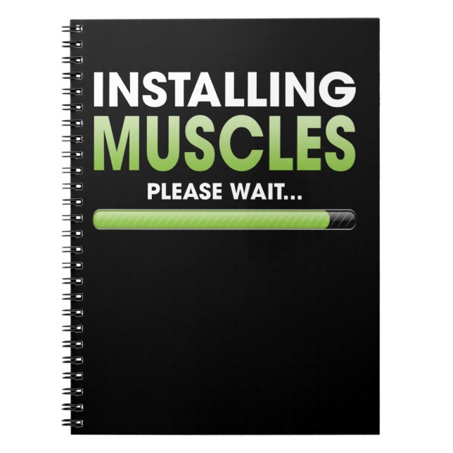 Carnet Installation des muscles Veuillez patienter l'entr (Devant)