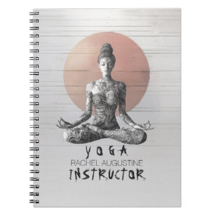 Carnet Instructeur de méditation Yoga Reiki Master Lotus 