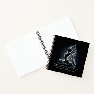 Carnet Instructeur de Yoga Reiki Pose King Pigeon à une j