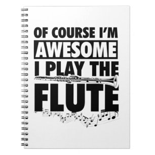 Carnet Instrument de musique à fluide Dons de flutes tr