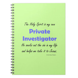 Carnet investigateur privé