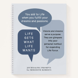 Carnet Invites de journalisation motivationnelle de What 