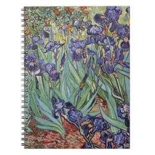 Carnet Iris de Van Gogh Peinture Impressionniste