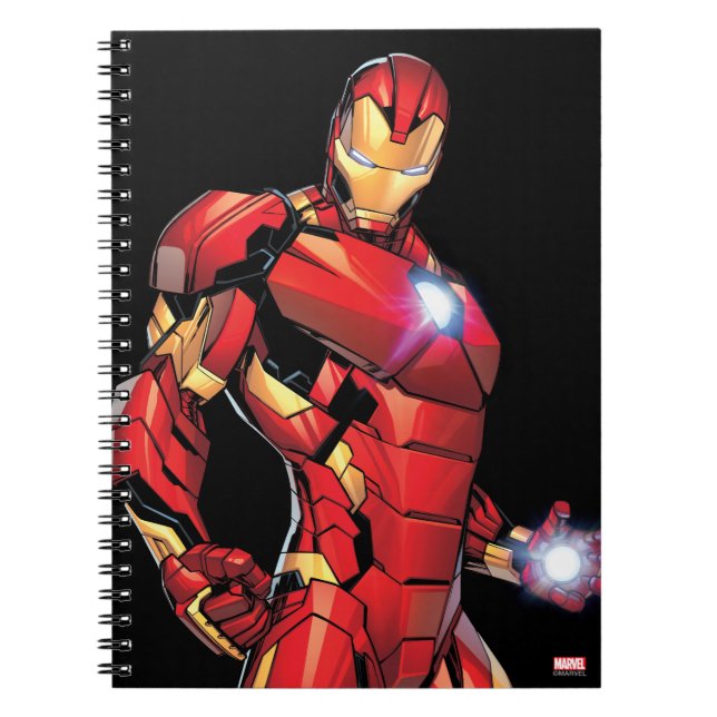 Carnet Iron Man Assemblé (Devant)