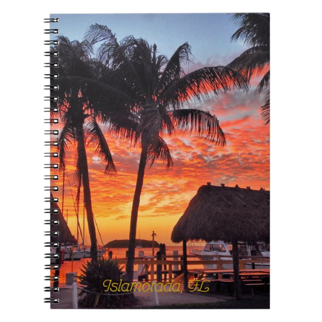 Carnet Islamorada, coucher de soleil de Floride (Devant)