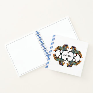 Carnet Islandais Horse Pop Art