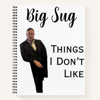 Carnet  It Sug Things I Don’t Like Notebook