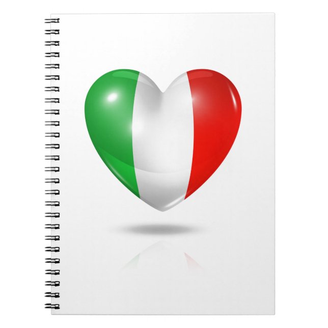 Carnet Italien Amore Heart - Ordinateur portable (Devant)