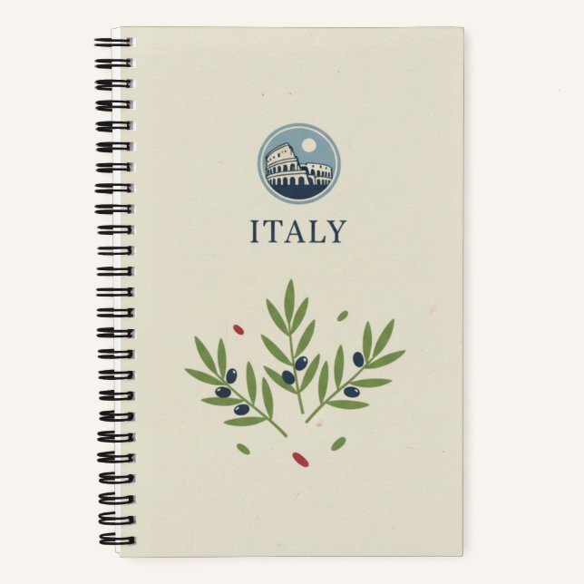 Carnet Italy Heritage & Roman Colosseum Photo Archive (Recto)