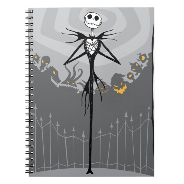 Carnet Jack Skellington | Clôture du cimetière (Devant)