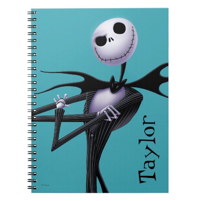 Carnet Jack Skellington | debout (Devant)