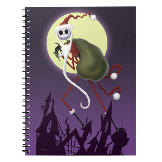 Carnet Jack Skellington | ...Et À Tous Une Bonne Peur! (Devant)