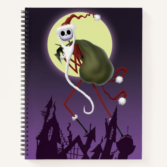 Carnet Jack Skellington | ...Et À Tous Une Bonne Peur! (Devant)