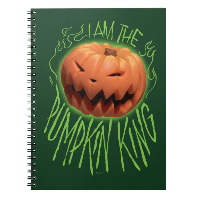 Carnet Jack Skellington | Je Suis Le Roi Citrouille (Devant)