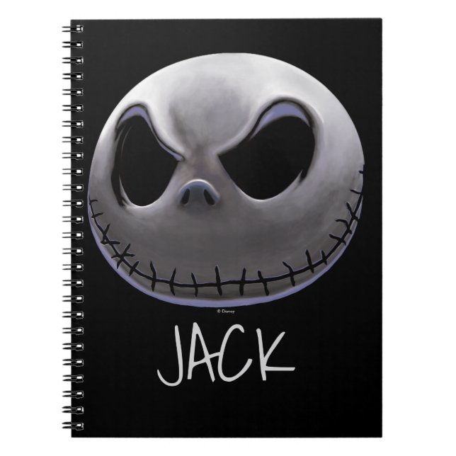Carnet Jack Skellington | Maître de Fright (Devant)