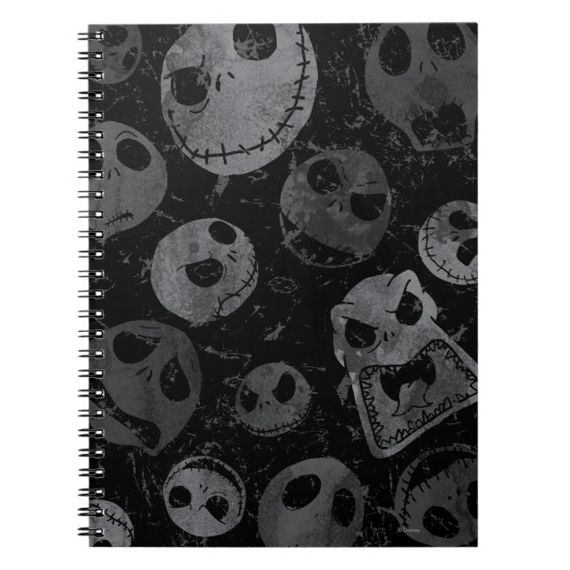 Carnet Jack Skellington Motif (Devant)