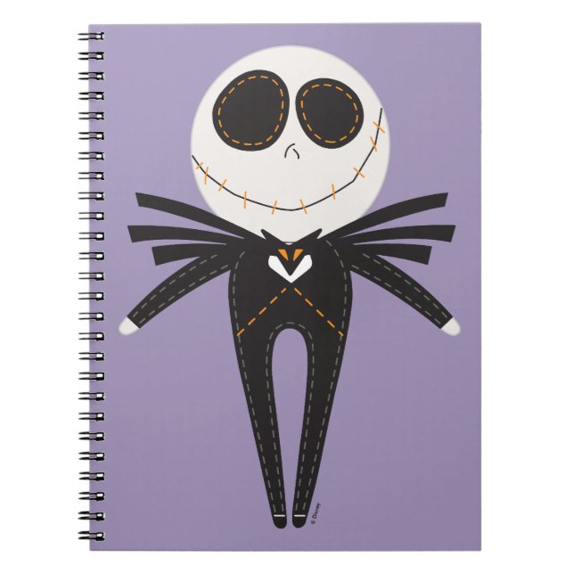 Carnet Jack Skellington Pook à Looz (Devant)