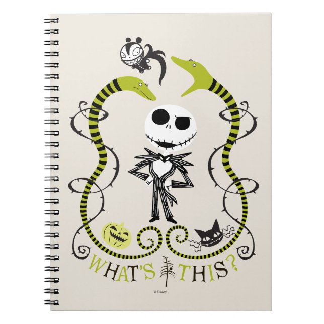 Carnet Jack Skellington | Qu'est-ce que c'est ? (Devant)